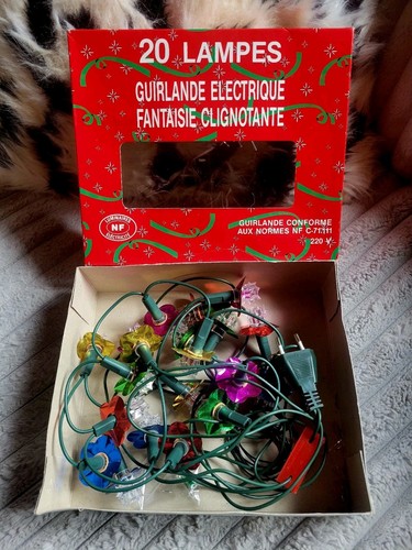 Ancienne guirlande électrique - guirlande,