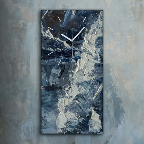 Horloge murale sur toile - , 30x60