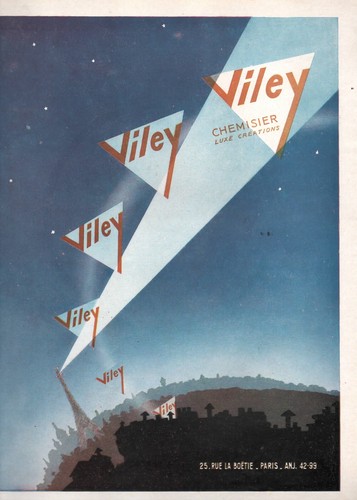 Publicite chemisier viley - ad,