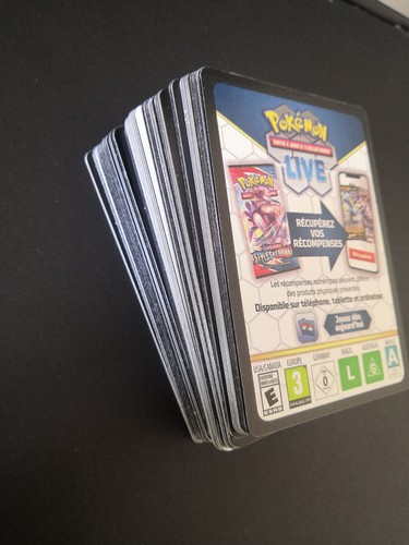 Lot 113 codes tcg pokemon - de,