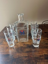 6 VERRES PASTIS 51 BAGUES ET