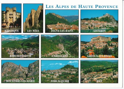 Les alpes haute provence - les, alpes-de-haute-provence