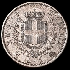 1 Lire 1863