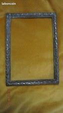 ANCIEN CADRE EN BRONZE ETAME