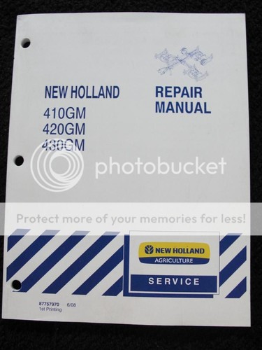 Neuf holland 410gm 420gm - holland, 430gm