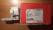 Legrand 410520 - Bloc Différentiel 40A - 4P Type AC 300Ma