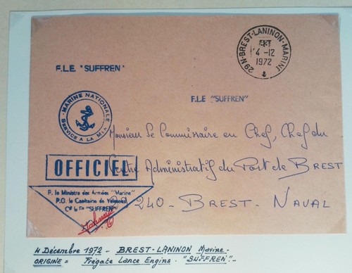 Fregate suffren 1972 france - fregate,