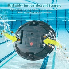 (Norme Européenne 100240V) W002 Robot De Nettoyage De Piscine Lumière LED OB