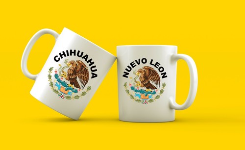 Escudo mexico mug - de, state