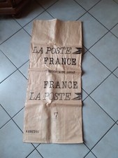 Ancien Sac Postal 7 En Toile