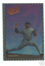 Nolan Ryan Recollections Card 300th win