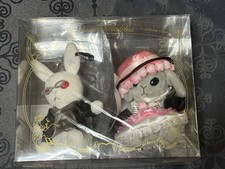 Ensemble peluche mini cuisinier Robin Komadori noir étiquette noire...