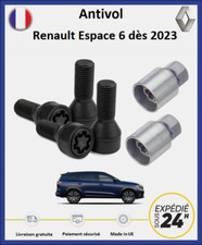 Ecrous antivol de roues noir