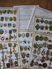 Doc insignes rares: planches copies couleurs dossiers de VSO Blasor 1998/1999.