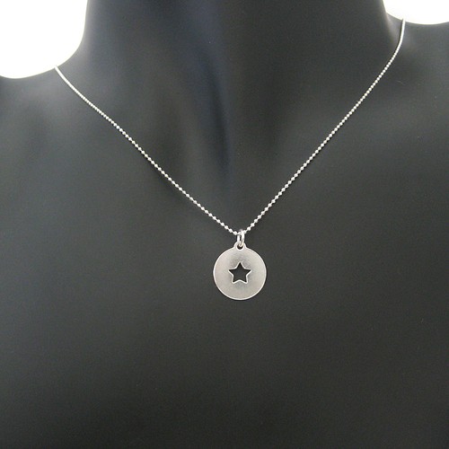 Collier pastille étoile - , en