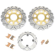 Disques de frein Avant Arrière Plaquettes pr Honda CBR954RR 02 03 CBR929RR 00-01