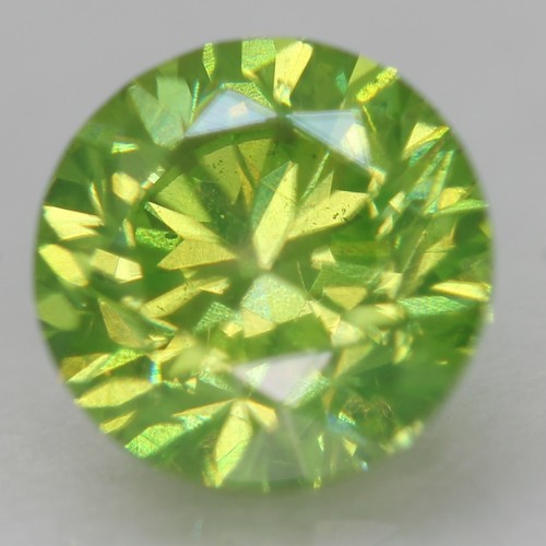 Cert carat vert - vert, vvs2