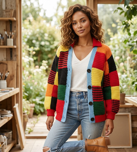 Handmade harry styles cardigan - handmade,