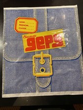 Rare ancien Grand sac plastique publicitaire Chaussures Gepy Vintage