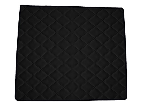 Cuir éco tapis coffre noir - de,