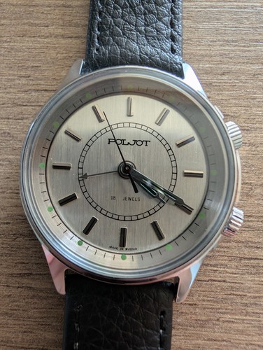 Montre mécanique poljot - poljot, alarm