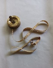 Ancien décamètre en laiton