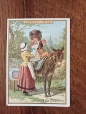 Chromo Lefevre Utile LU La Nourrice Et Son Âne 