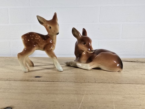Biche faon ceramique - biche,