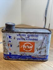 (n°7 ANCIEN BIDON de Vernis