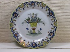 ASSIETTE VIEUX ROUEN AU PANIER