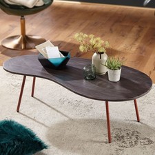 FineBuy Table Basse Bois