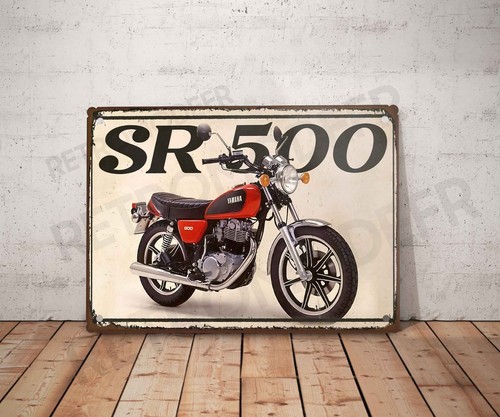 Plaque métal vintage - , yamaha