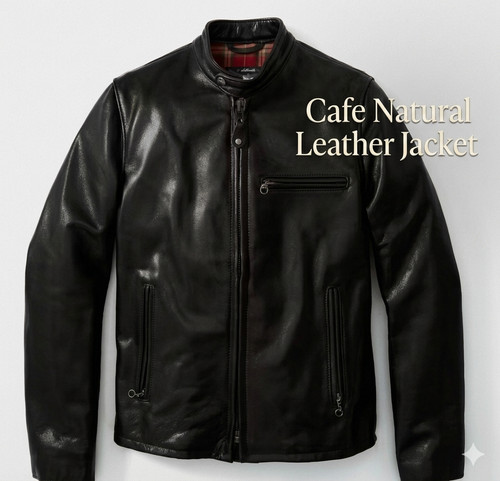Men cafe racer natural - cafe,