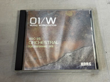 KORG 01/W PCM PERFORMANCE DATA XSC-2S ORCHESTRAL avec étui