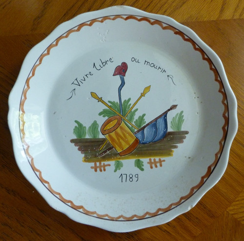 Assiette révolutionnaire - , /