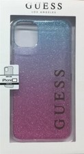 Guess TPU Coque Arrière Paillettes Gradient IPHONE 11 Pro Max 6,5 " Rose Étui