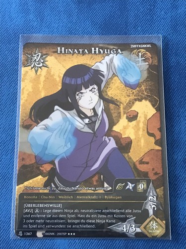 Naruto tcg ccg hinata hyuga - tcg,