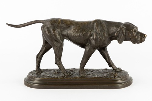 Sculpture bronze patiné - bronze,