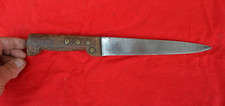 Couteau ancien de boucher lame