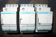 HAGER EPN541 TELERUPTEUR 24Vac 50Hz, 4POLES 16 AMPERES commande manuel 16A tétra