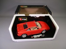 AX246 BURAGO 1/18 1:18 FERRARI 348TB 1989 REF 3039 ROUGE