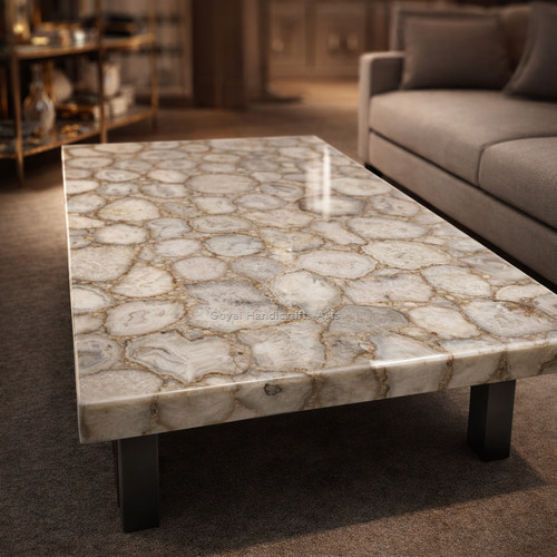 Luxury white agate coffee - luxury,