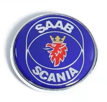 Embleme capot saab scania - embleme, "saab-scania"