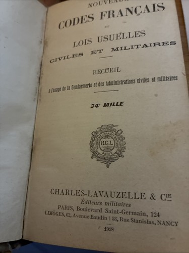 Nouveaux codes français - nouveaux,