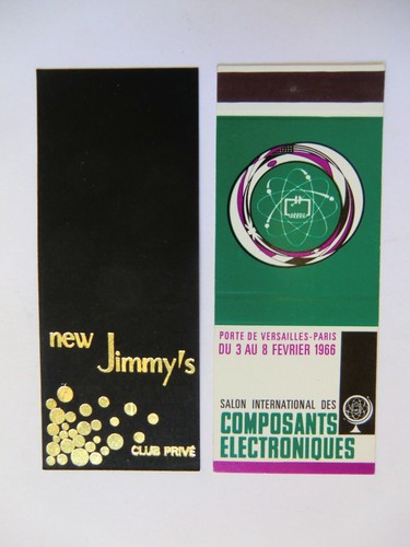 Pochettes allumette année - pochettes,