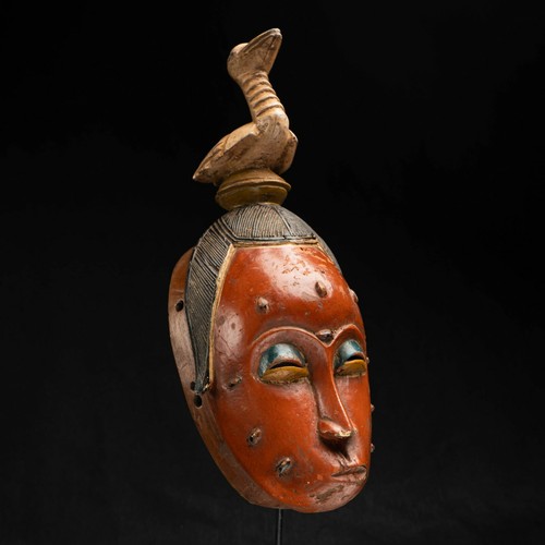 D158 masque africain ancien - -,