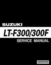 MANUEL ATELIER REVUE RÉPARATION PDF SUZUKI KING QUAD LT-F300/300F 1999-2004