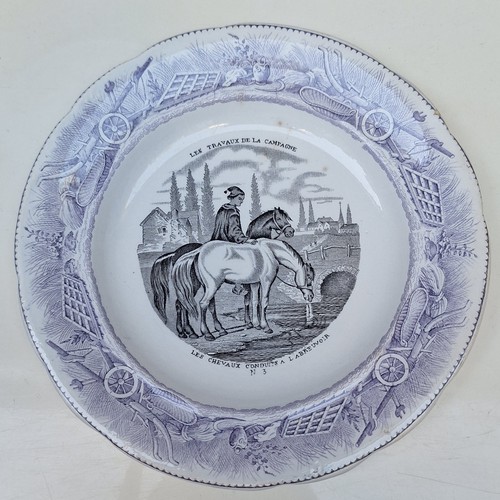 Assiette parlante gien - parlante, les