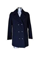 MASSCOB - Manteau Caban - Laine marine - Taille 36fr - TBE