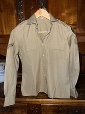Militaire chemise pour femme en tergal  taille 38  réf M6